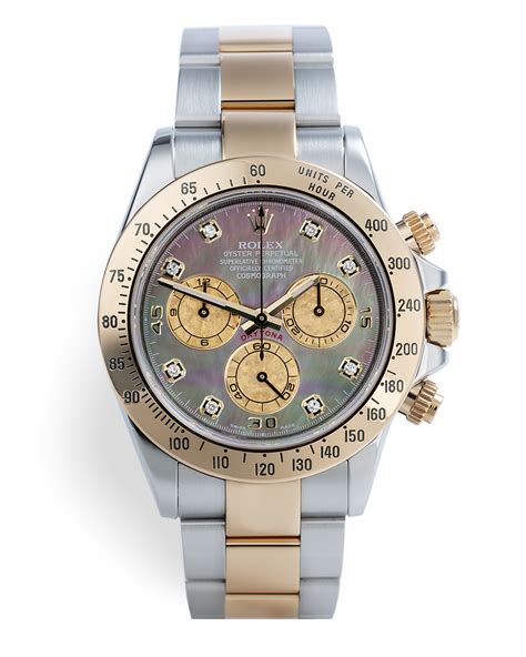 rolex daytona black mother of pearl|Rolex daytona 116523 price.